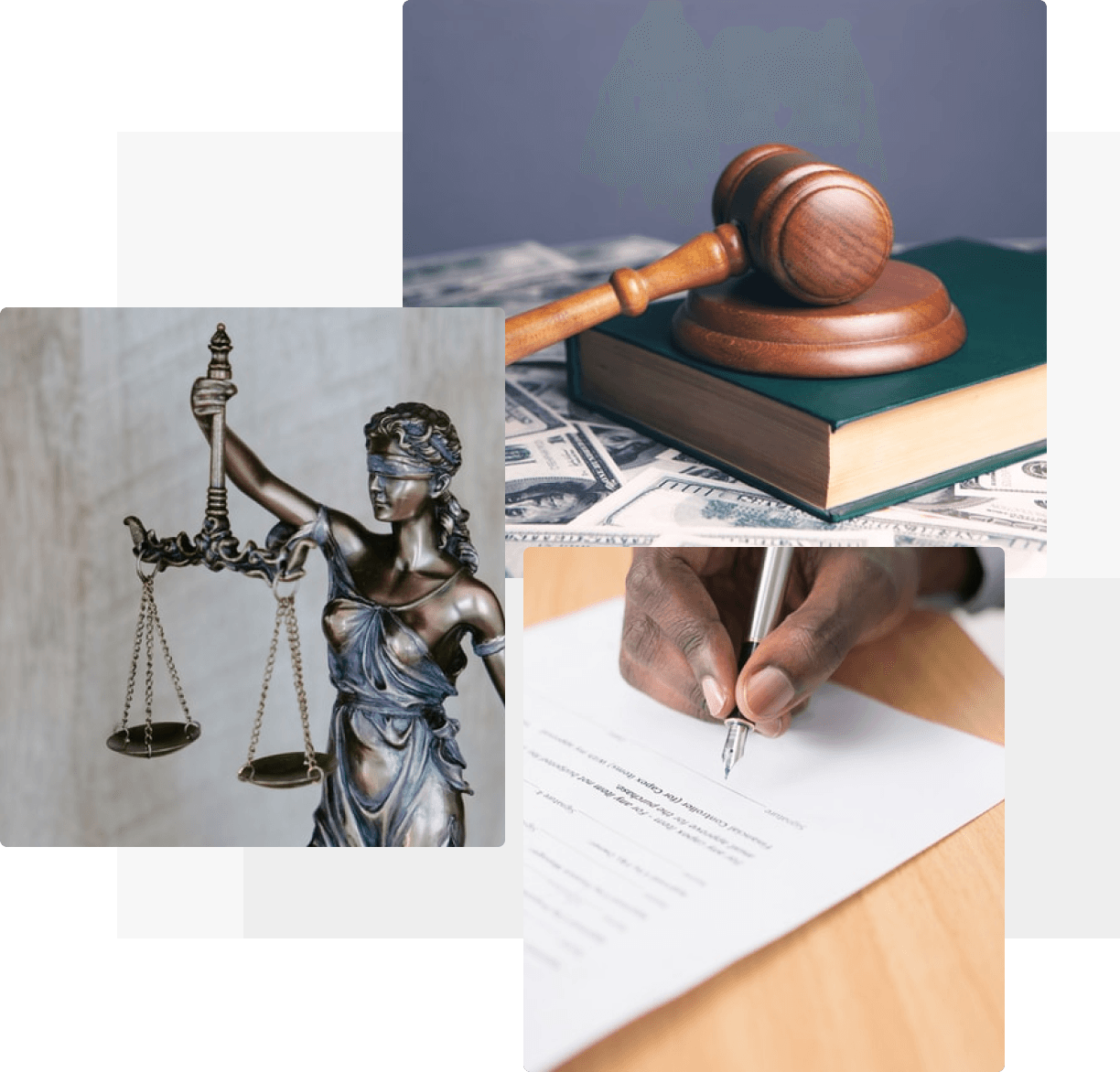  Attorney addressing green card questions  and answers with clients.