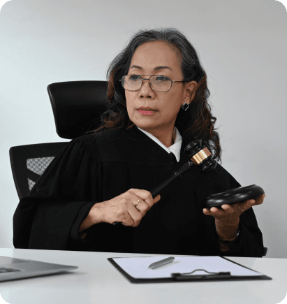 Smiling immigration attorney
